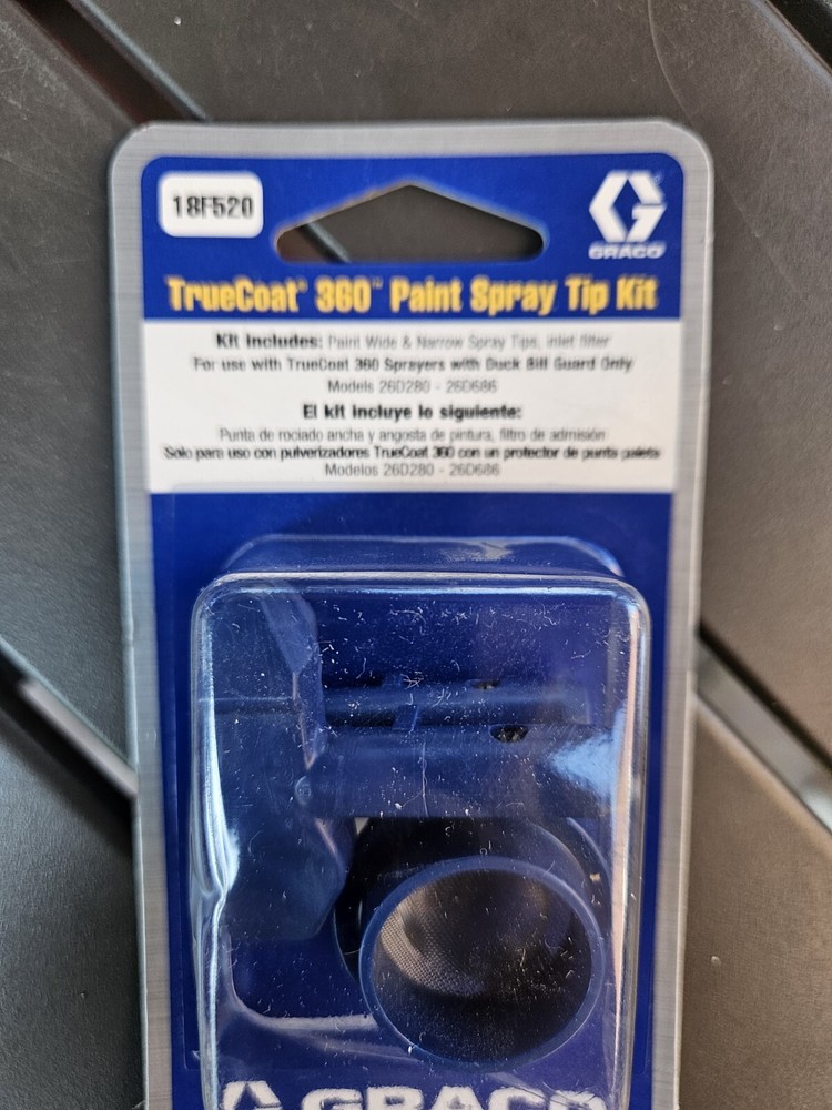 Graco Truecoat 360" Paint Spray Tip Kit