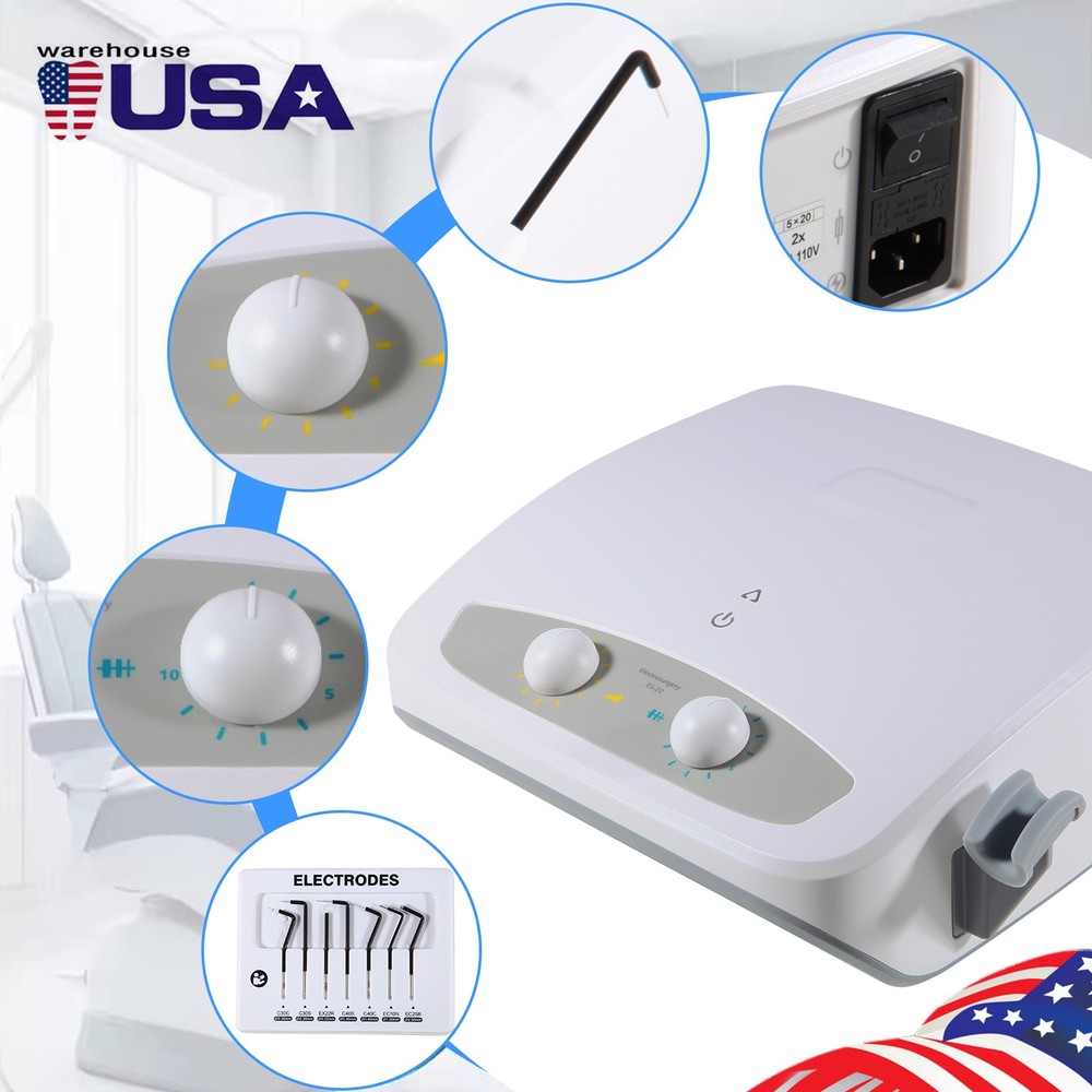 Dental Electro Electrosurgery Unit Machine High Frequency Electric 7pcs Tips