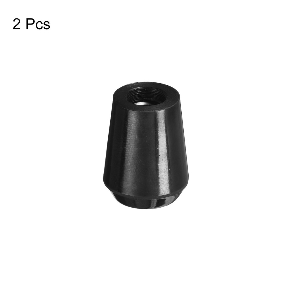 M8x25mm Female Threaded Hand Knobs Tapered Insert Handles for Mechanical, 2Pcs