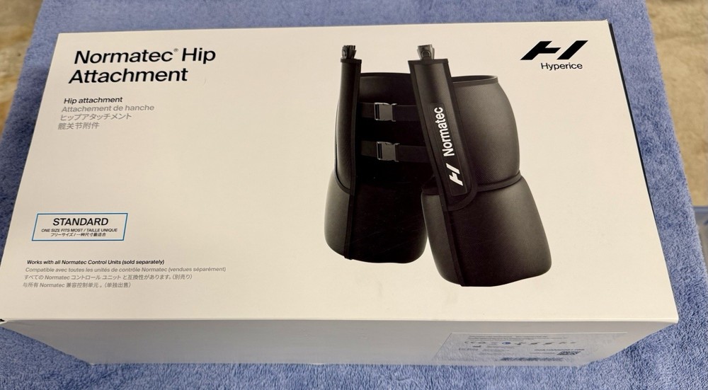 Hyperice Normatec Hip Attachment Massager Open Box Used Condition