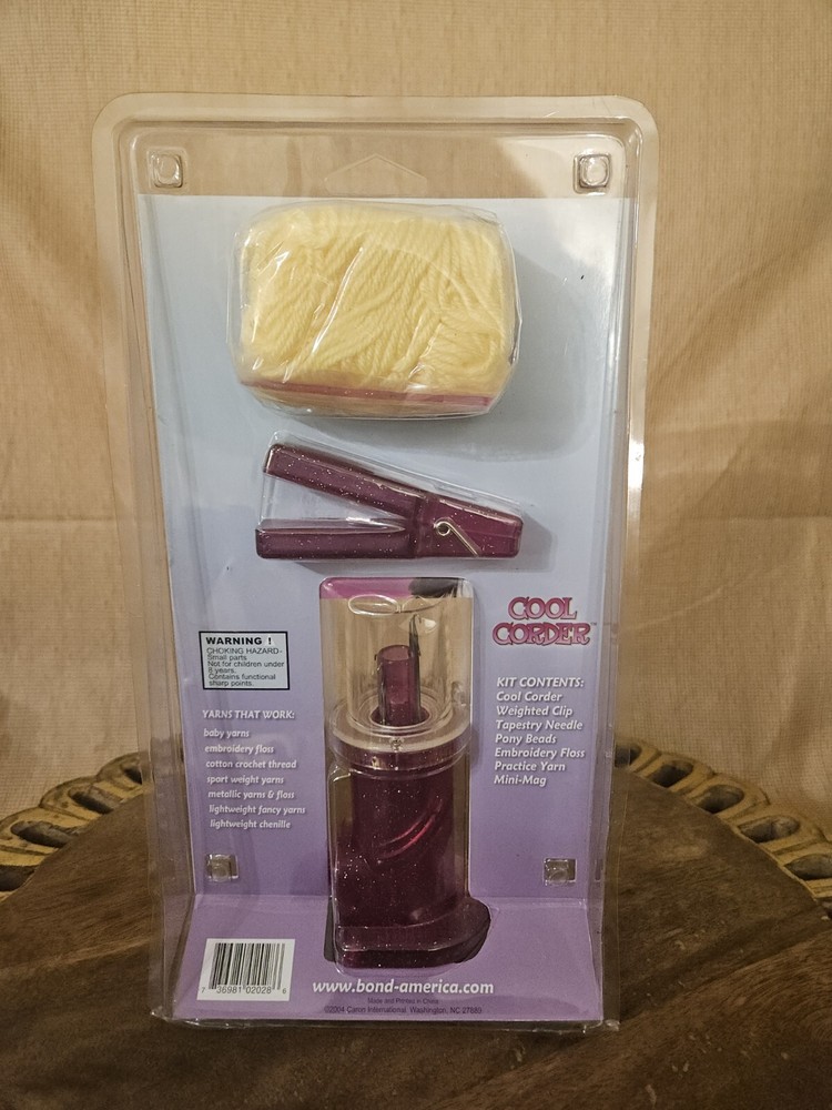 Bond America Cool Corder In-the-loop Mini Mag Automatic Spool KNITTER NOS 2004