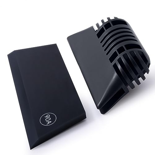 Small Squeegee, Non-Slip Handle Rubber PPF Squeegee for Window Cleaning, Black
