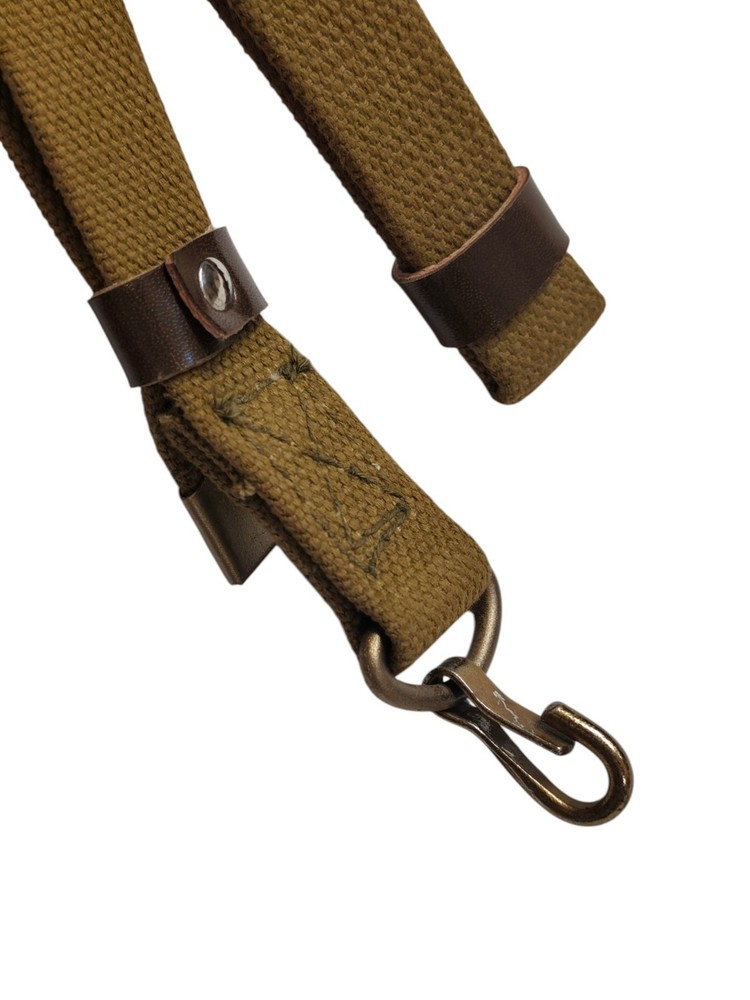Soviet AKS74Ucompact Sling Belt Canvas Carrying Strap 1 hook Adjstbl Mil Surplus