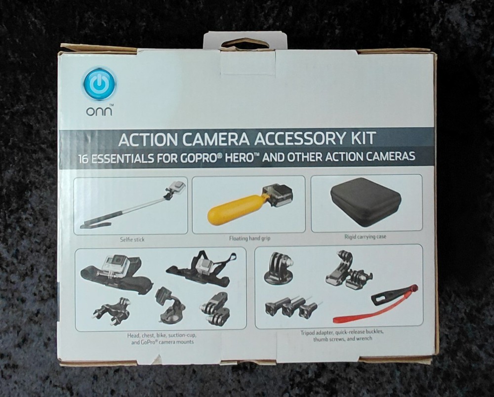 Vivitar GO PRO CAMERA BUNDLE Pre-owned Onn Accessory Kit Fully Functional