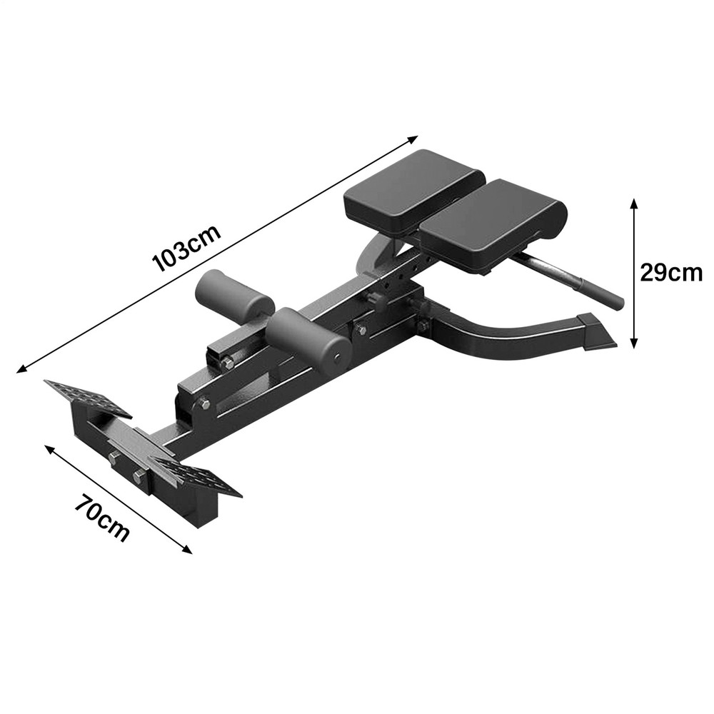 Hyper-Extension Roman Chair - Adjustable Lower Back Bench Machine