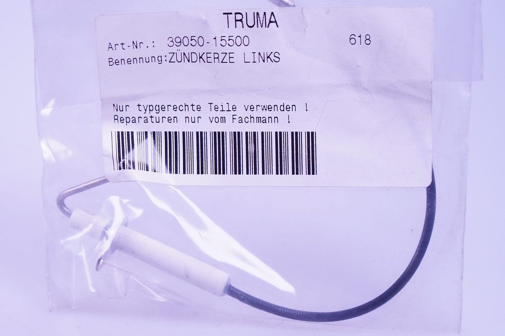Truma 39050-15500 spark plug left for Trumatic E 2400 original packaging, NEW
