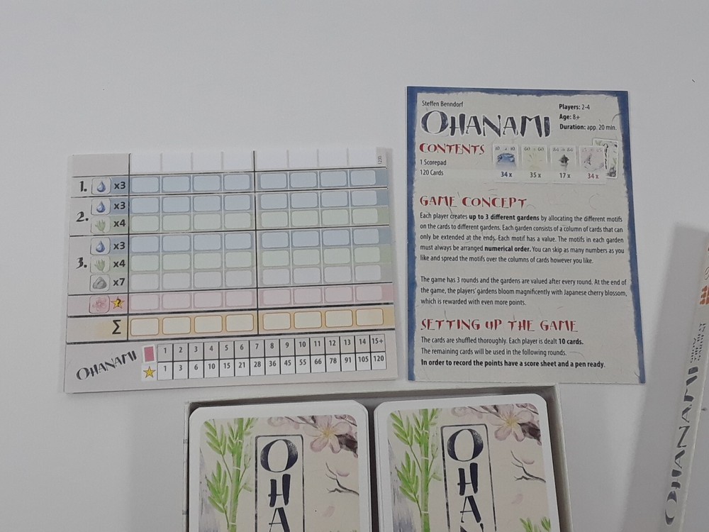 PandaSaurus Ohanami Card Game - 100% COMPLETE