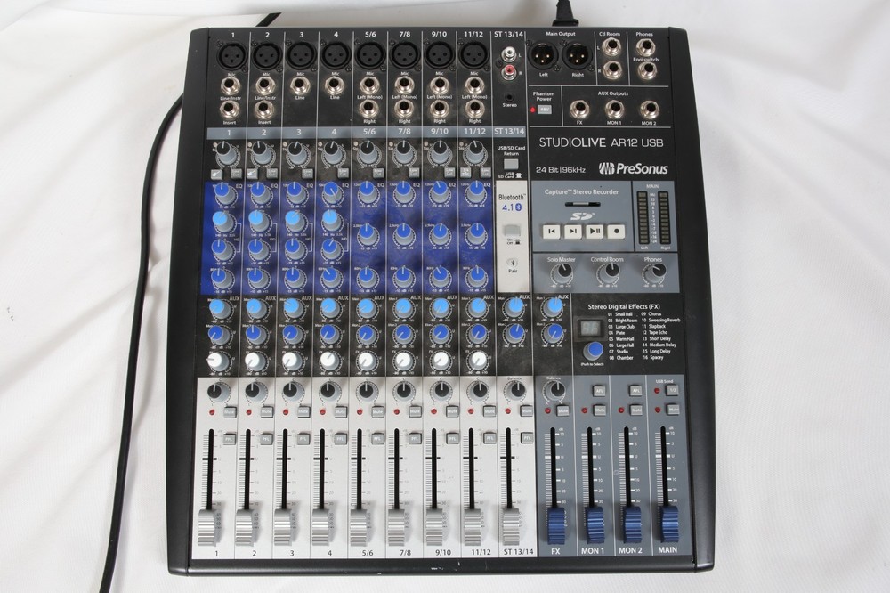 PreSonus StudioLive AR12 USB Mixer