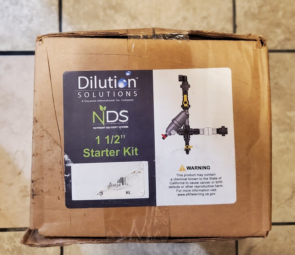 Dilution Solutions Nutrient Delivery System (NDS) Starter Kit 1.5" HYKSTART 150