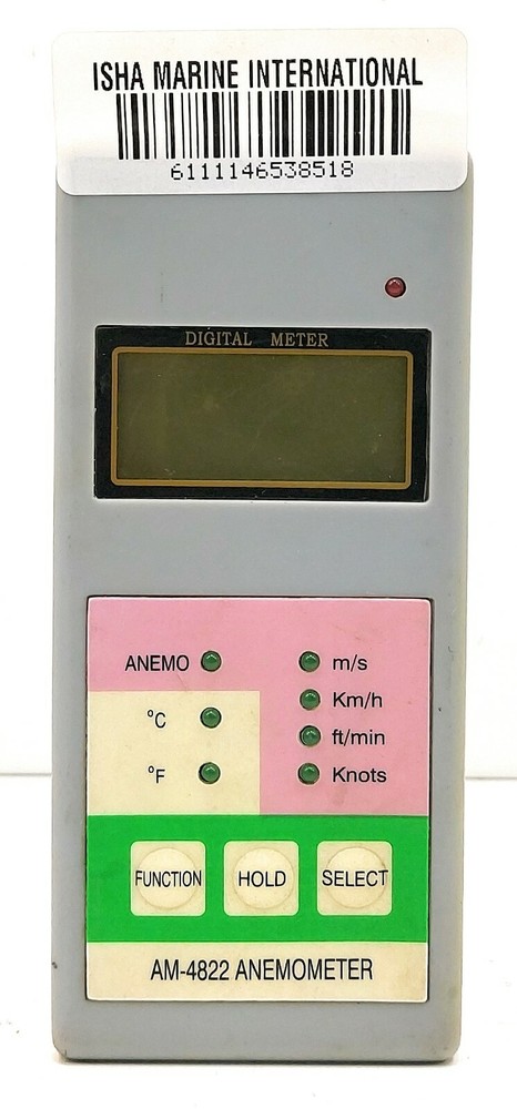 Anemometer AM-4822 Digital Meter