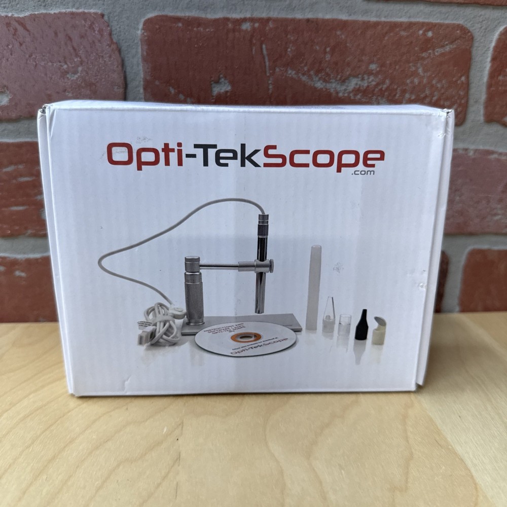 Opti-Tek Scope Digital USB Microscope Camera- Advanced CMOS Sensor