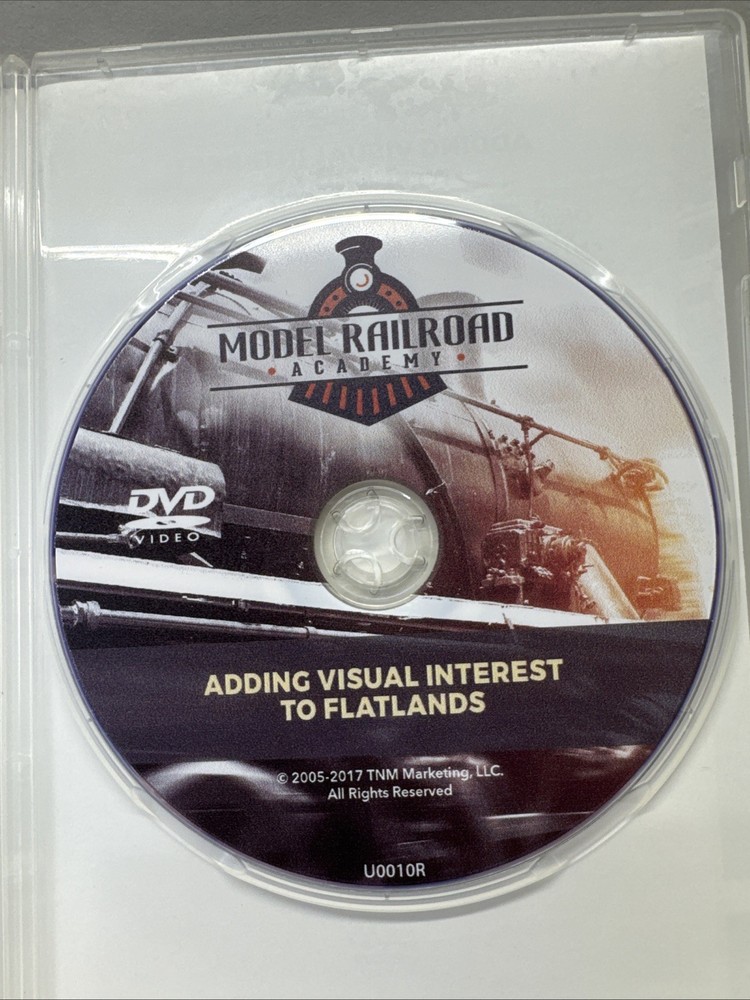Model Railroad Academy DVD Adding Visual Interest To Flatlands HO Scale N Scale