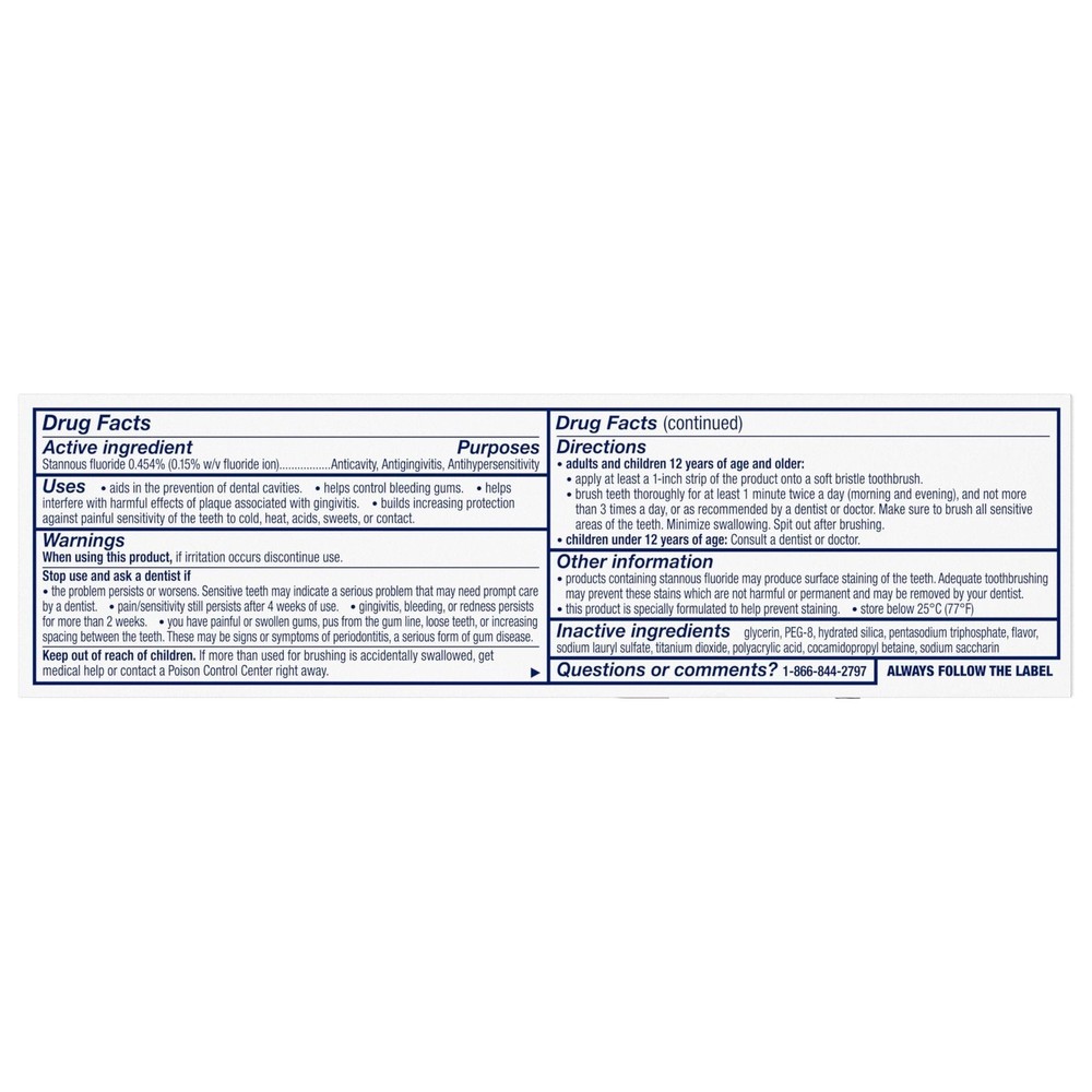 Sensodyne Sensitivity & Gum Whitening Toothpaste, Toothpaste for Sensitive...