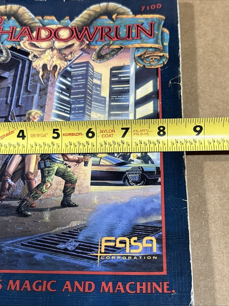 FASA Shadowrun Where Man Meets Magic And Machine 7100