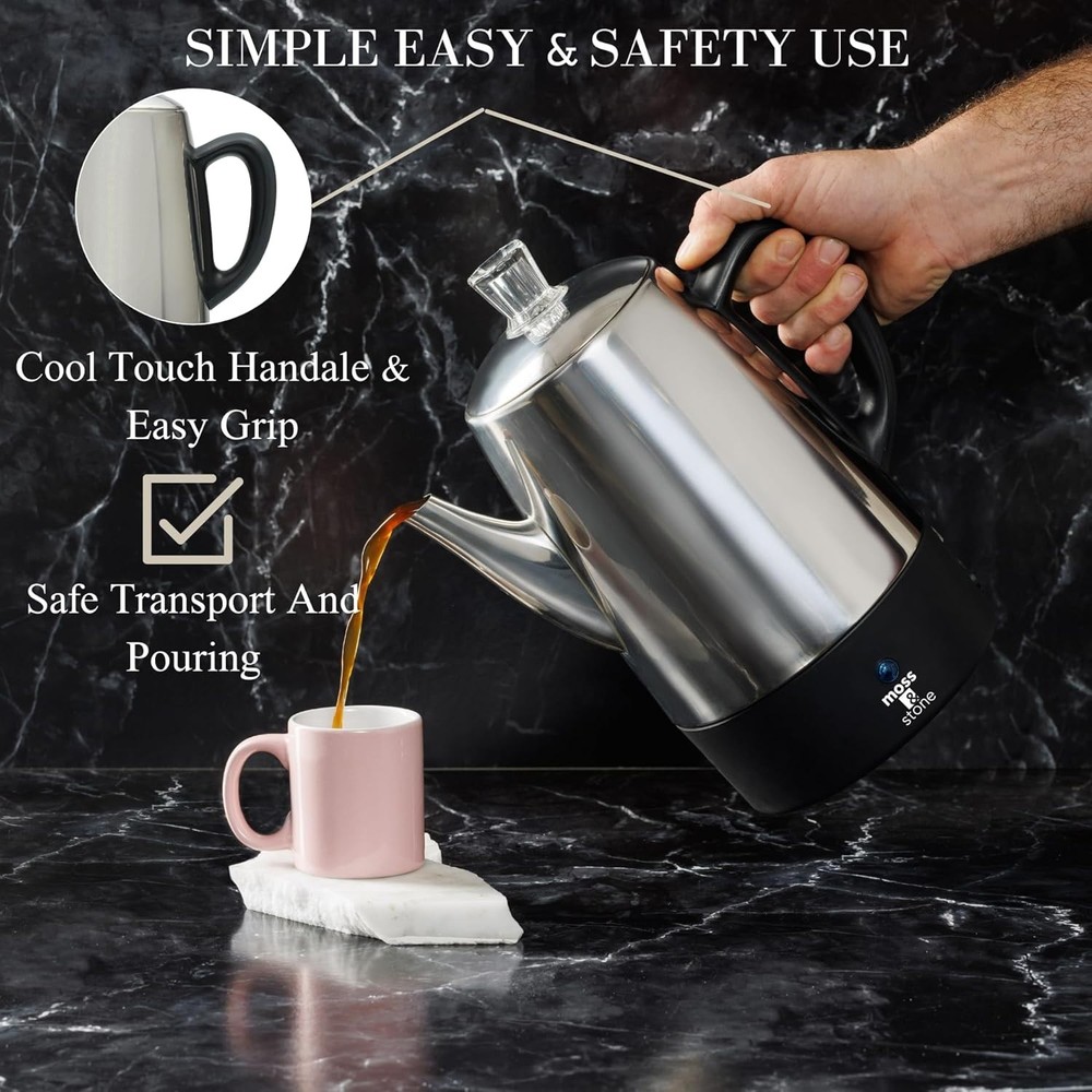 Vintage Electric Percolator Coffee Maker