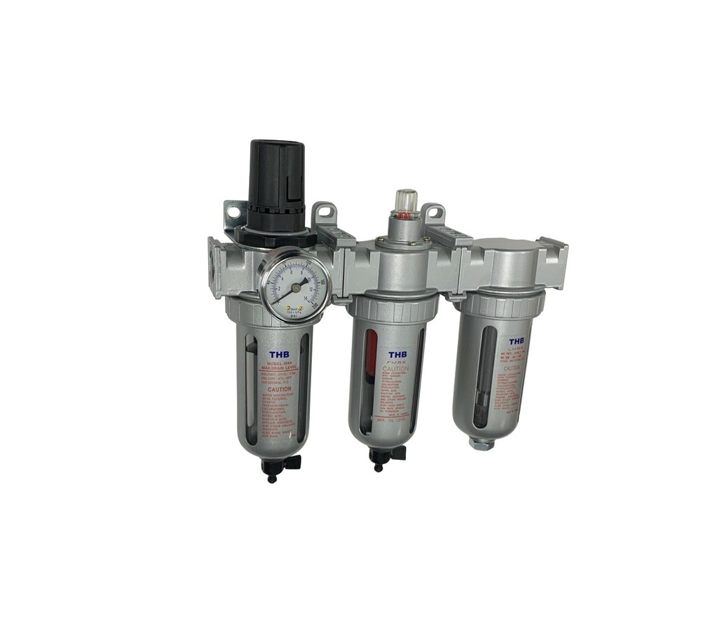 1/2" COMPRESSED AIR FILTER REGULATOR / DESICCANT DRYER / COALESCING FILTER