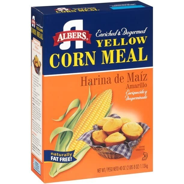 1-Pack Albers Yellow Corn Meal 40 oz Each