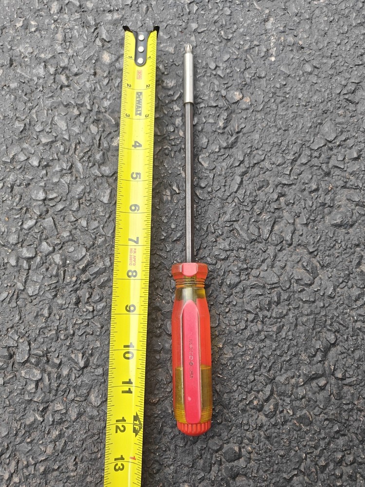Matco Tools USA Magnetic Bit Driver Handle Long Screwdriver With Bits SDSM811