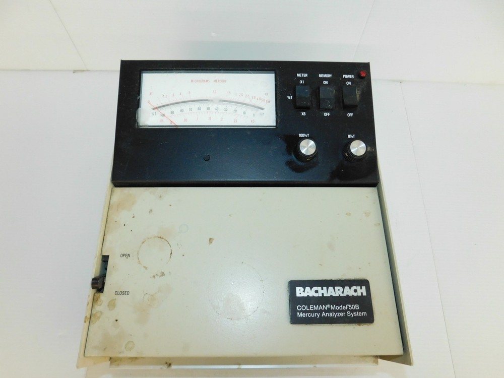 BACHARACH COLEMAN MODEL 50B MERCURY ANALYZER SYSTEM (CYD176)