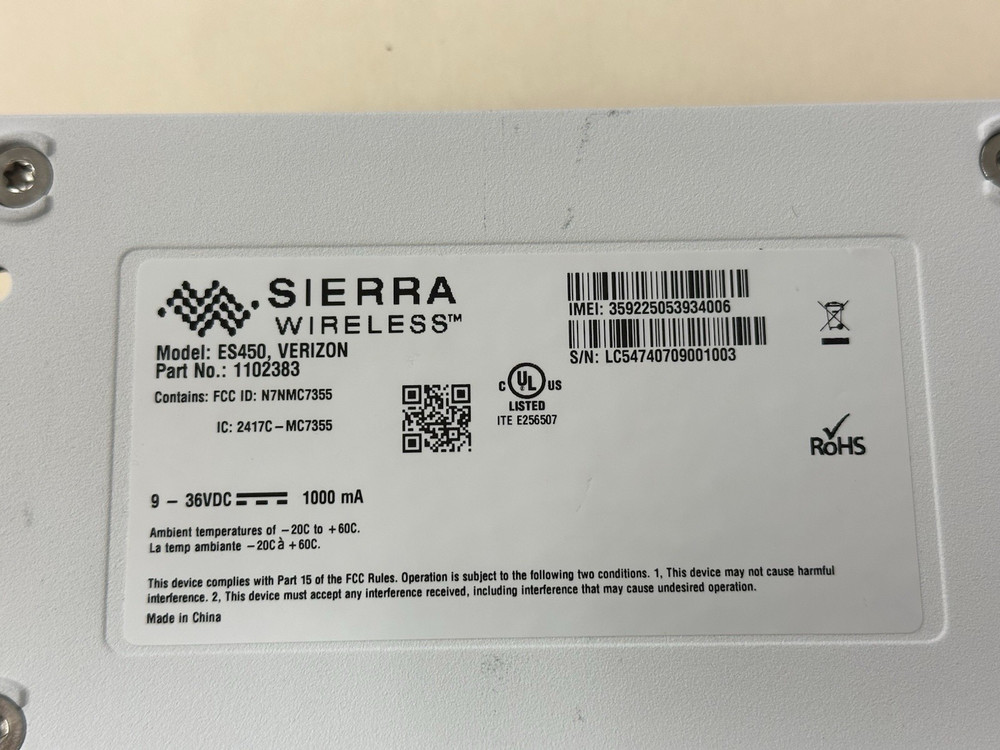 Sierra Airlink ES450 Verizon