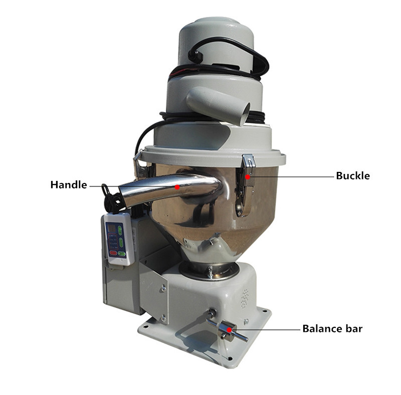 220V Hopper Loader Auto Feeder Automatic Plastic Particle Vacuum Feeding Machine