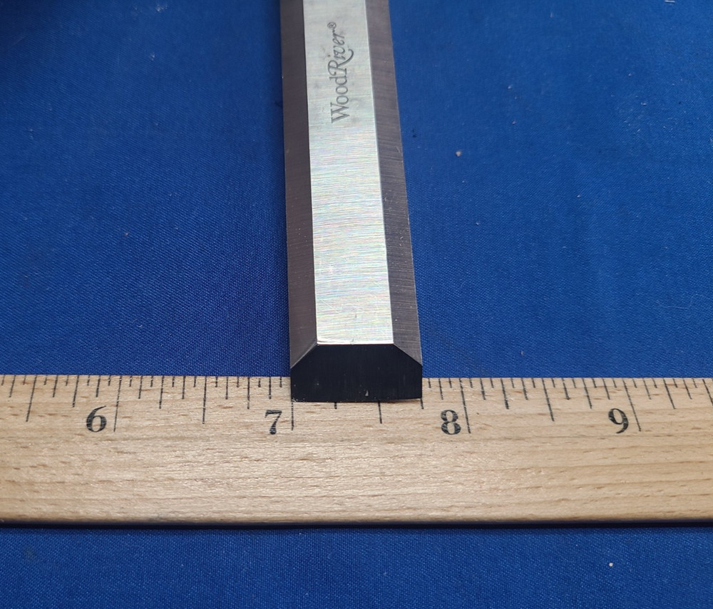 Wood River 3/4" Bent Paring Chisel Excellent CLEAN Sharp