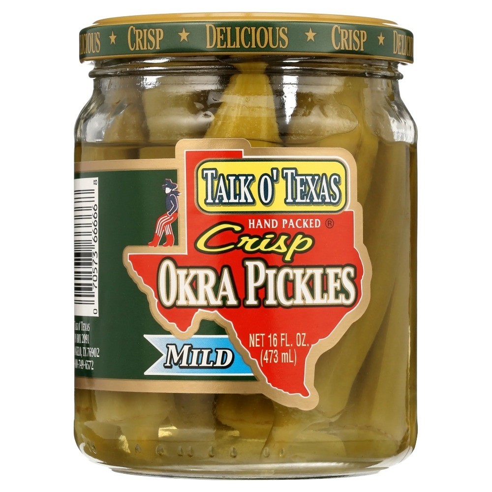 (5 pack) Mild Okra Pickles, 16 fl oz
