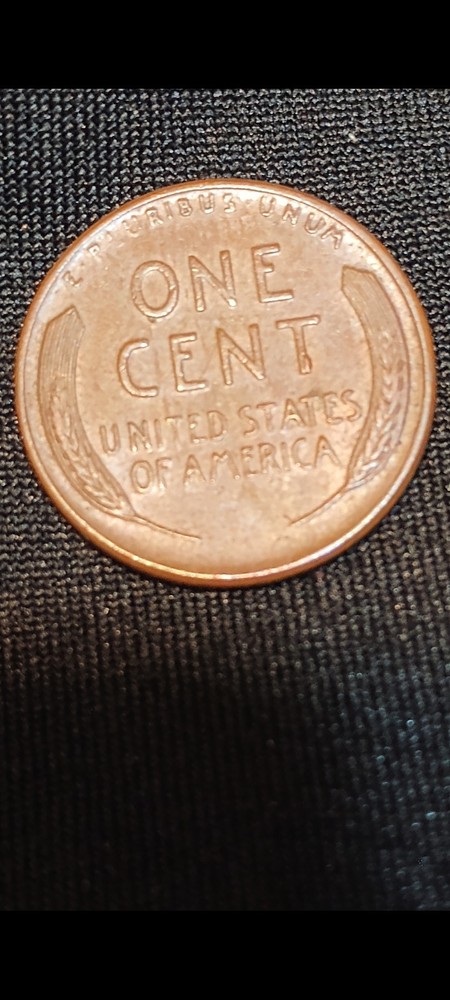 1958 D Wheat Penny Error