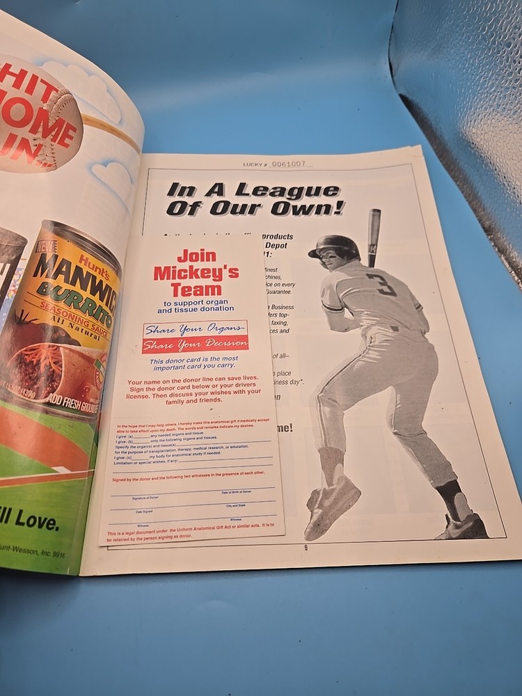 Charlotte Knights 1995 Program