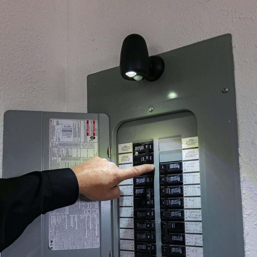 Motion Activated LED Spotlight, Battery Operated Wireless Motion Sensor Light...