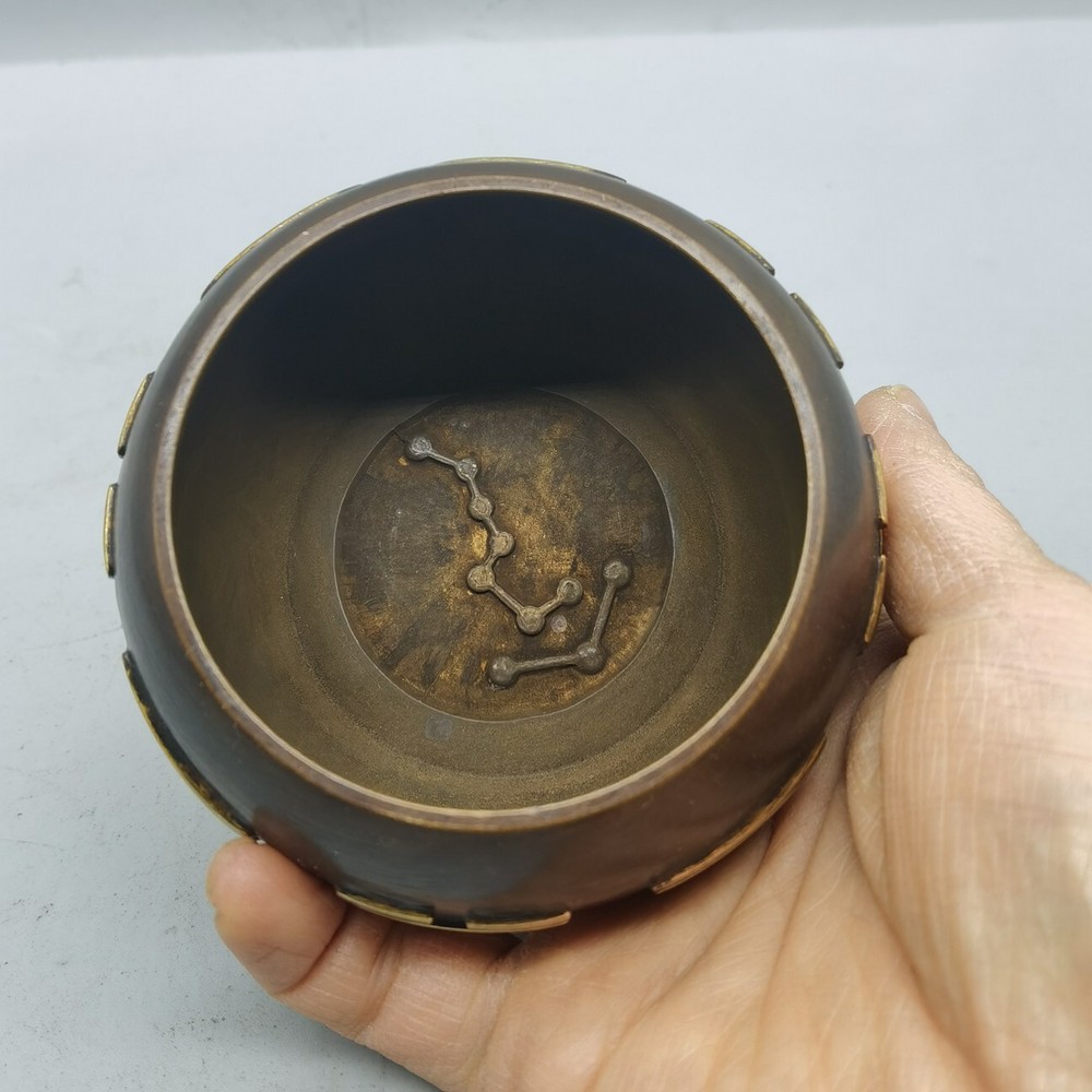 Purple Copper Bagua Incense Burner