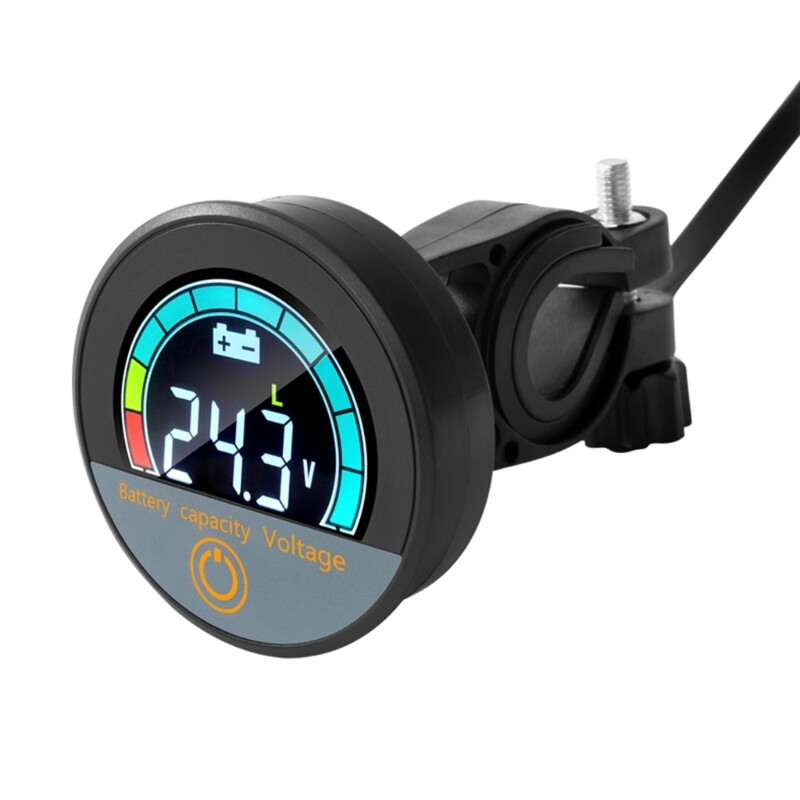 VoltTester Panel Voltmeter Universal VoltGauge with Percentage Display