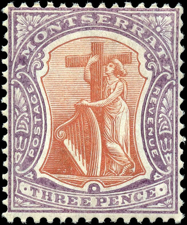 Montserrat Scott #26 Mint Hinged Fine Stamp