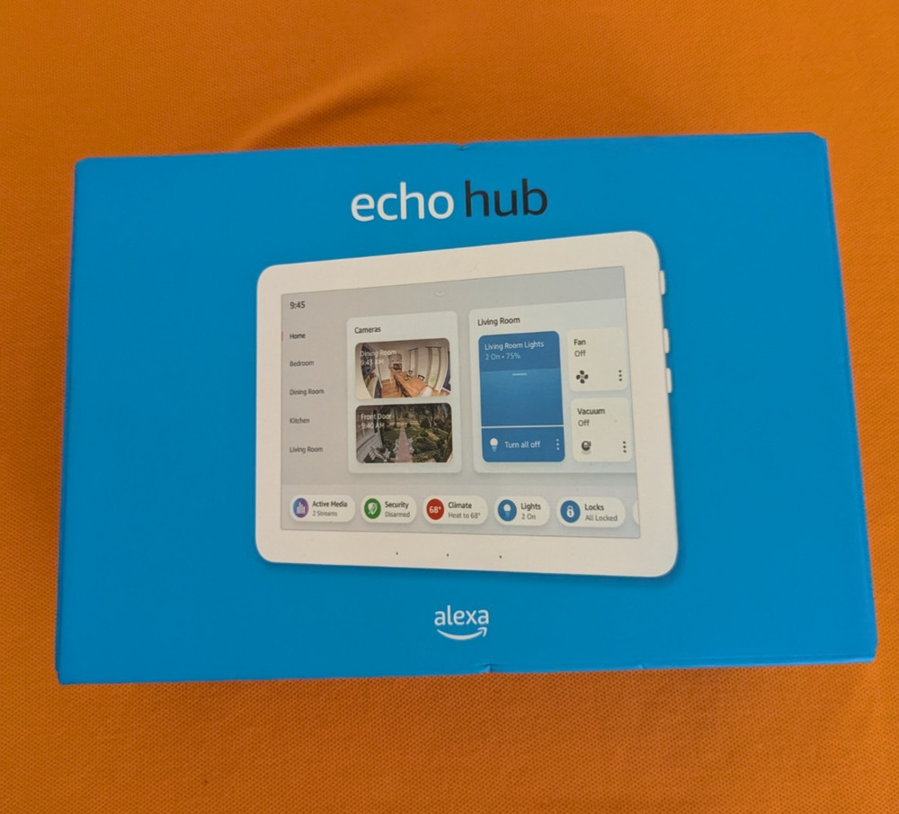 Amazon Echo Hub 8 in. Smart Home Control Panel with Alexa Compatible