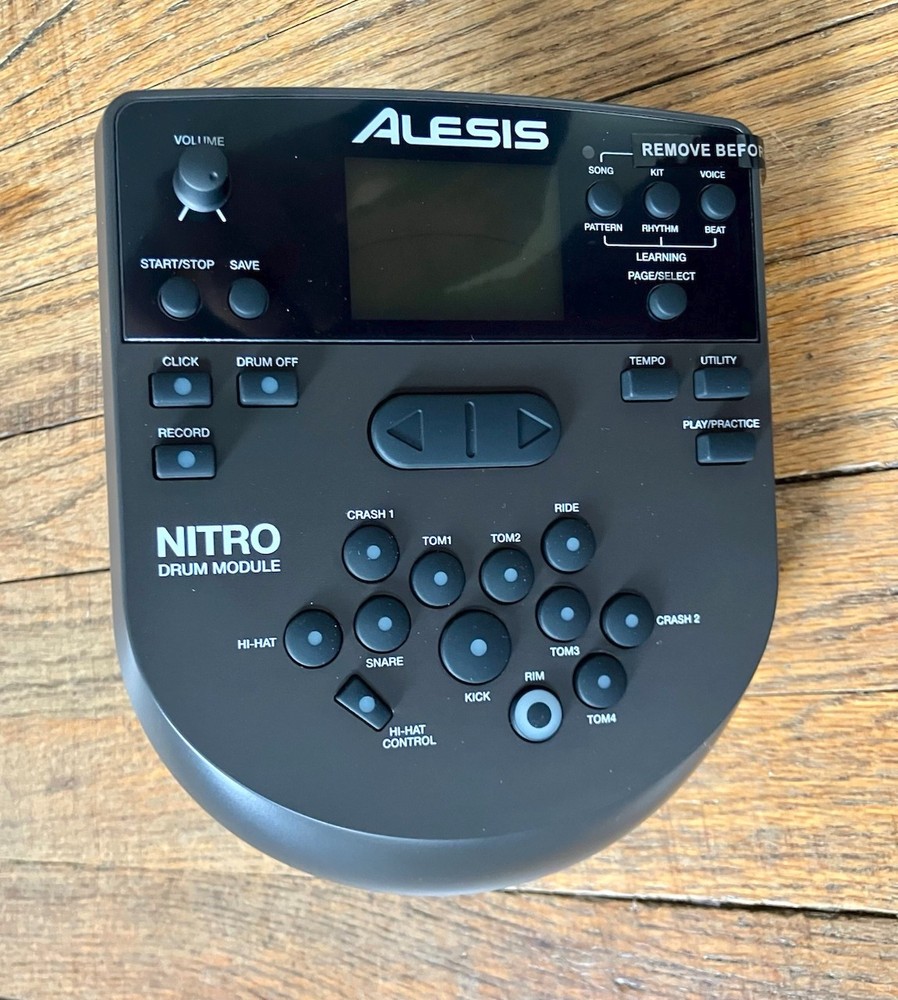 Alesis Nitro Express Mesh Drum Module w/Snake Cable (READ No Kick Pad) E-Drum