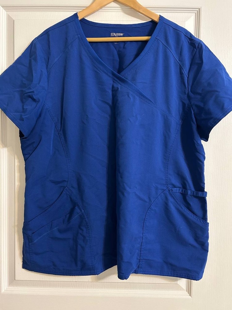 ScrubStar Set top and pant BULE  2XL pre-owned