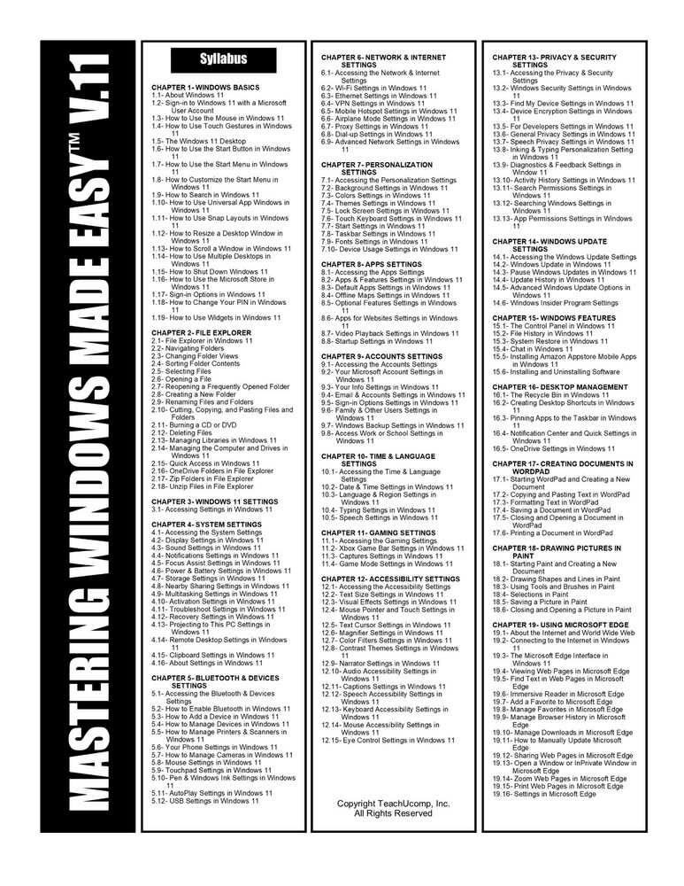 Learn Microsoft WINDOWS 11 Training Tutorial DVD and Digital Course 183 Lessons