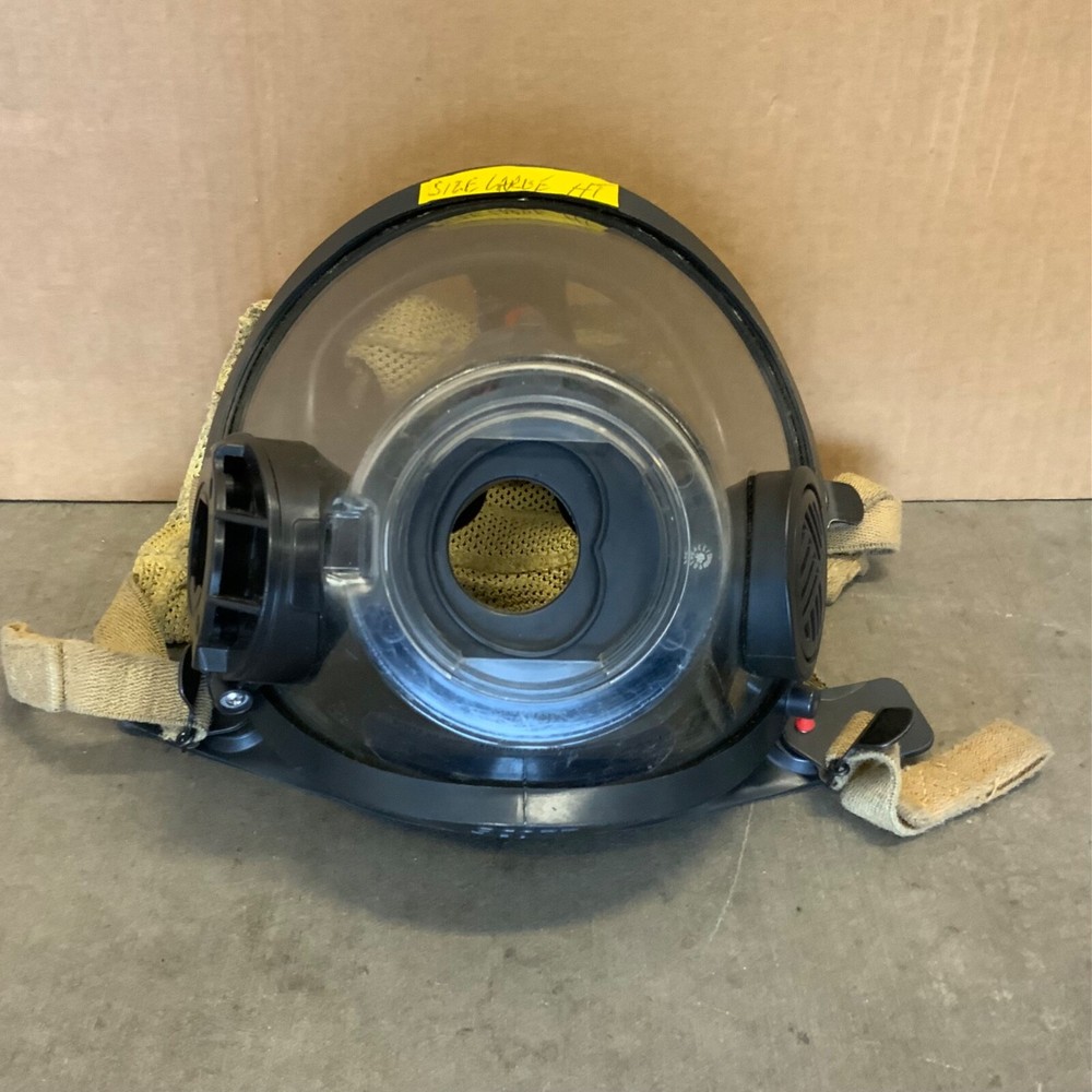 Scott AV3000 HT Firefighter SCBA Mask KevlarHeadnet Com Bracket Size Large