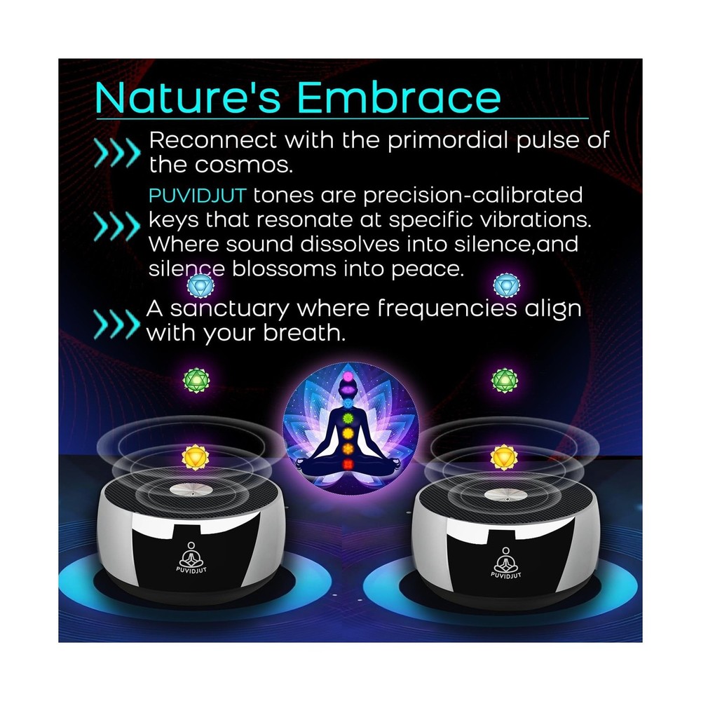 Sound Frequency Instruments, Meditation Tone TWS Machine- Solfeggio Bath Devi...