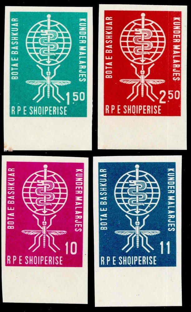 Albania Scott 609-612 Mint never hinged.