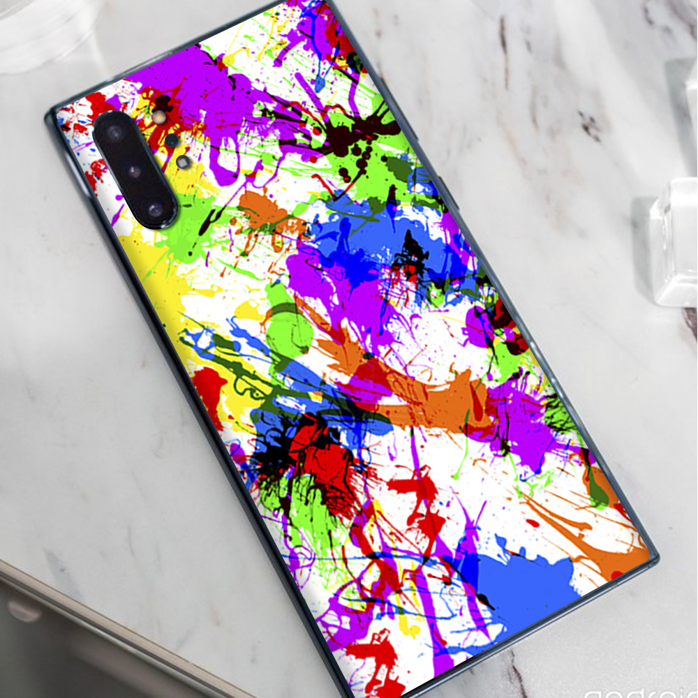Skins Decal Wrap for Samsung Note 10 Plus Paint Splatter
