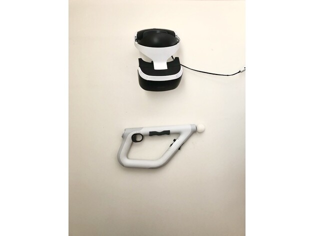 PSVR Headset Wall Mount Twitch Streamer Room