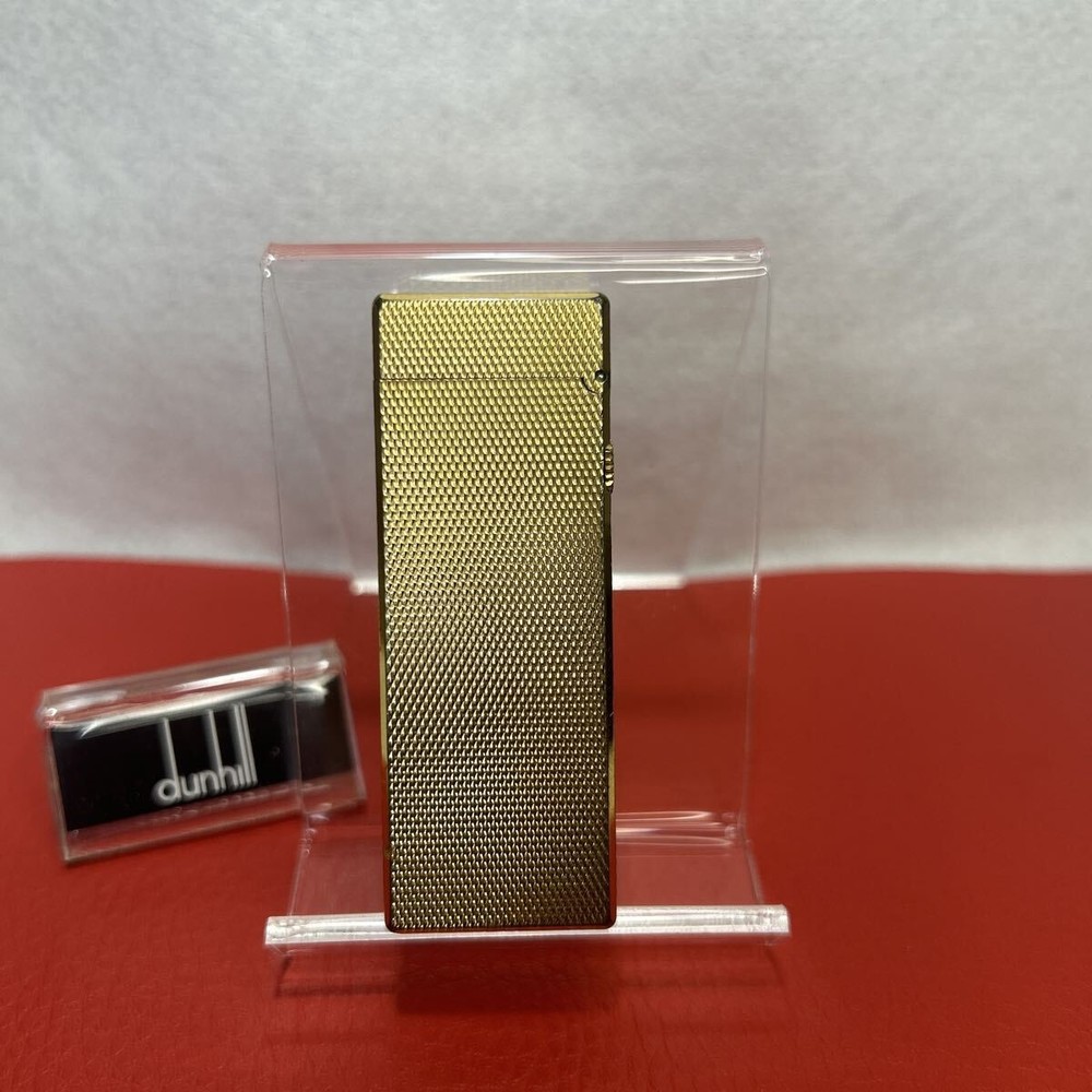 Overhauled Dunhill Rollagas lighter Gold without box