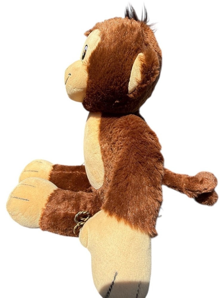 Build A Bear Smile Monkey Chimp Plush Stuffed Security Support Pet Toy