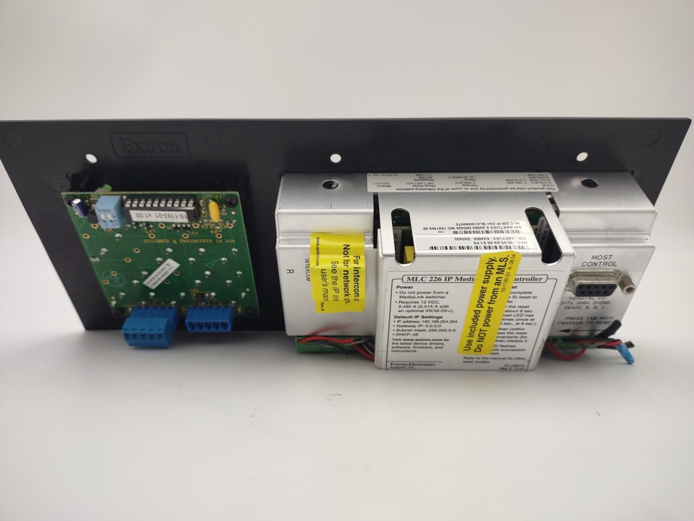 Extron MLC 226 IP DV+ MediaLink Controller 6 Button AV Control System NOT TESTED