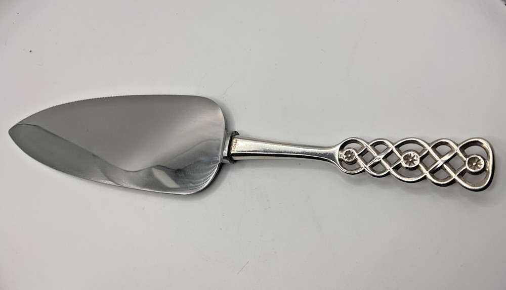Ringebu by David Andersen .830 handle Norwegian Silver Pastry Server 10 1/2"