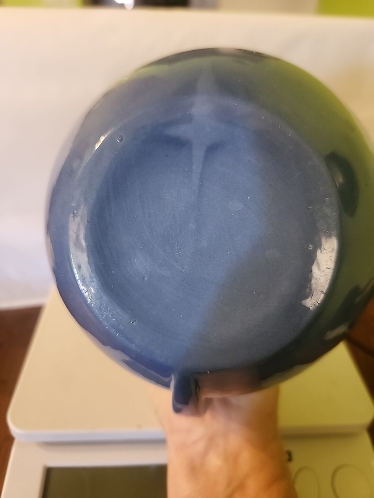 Unique Small Blue Pitcher Ceramic