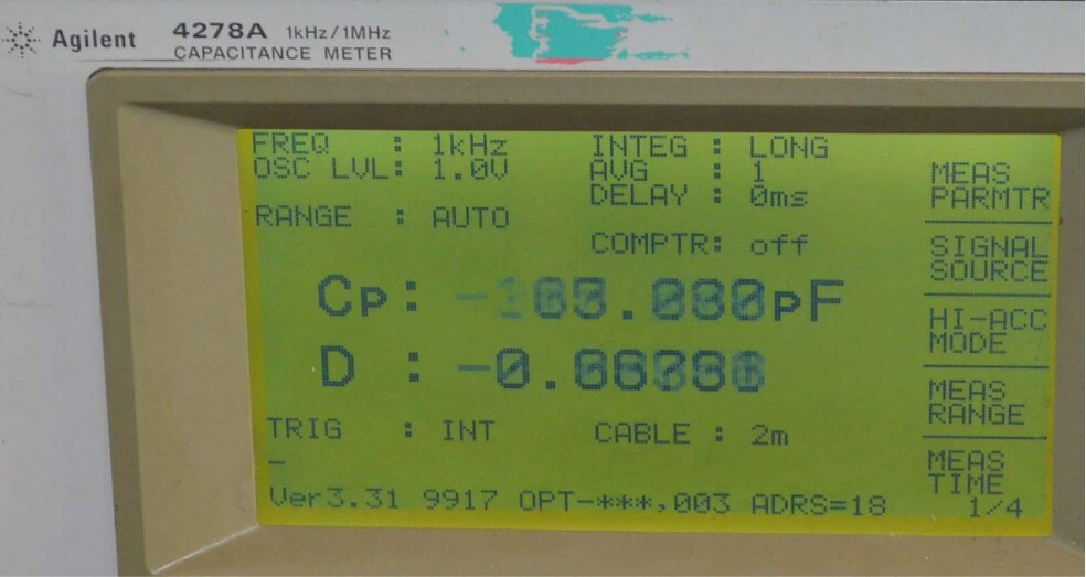 Agilent 4278A Capacitance Meter [#A404]