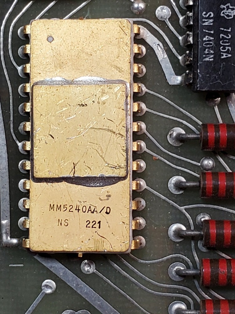 Vintage DATAMEDIA Corp Text Display PCB Board 380DVC2003 - Computer Board