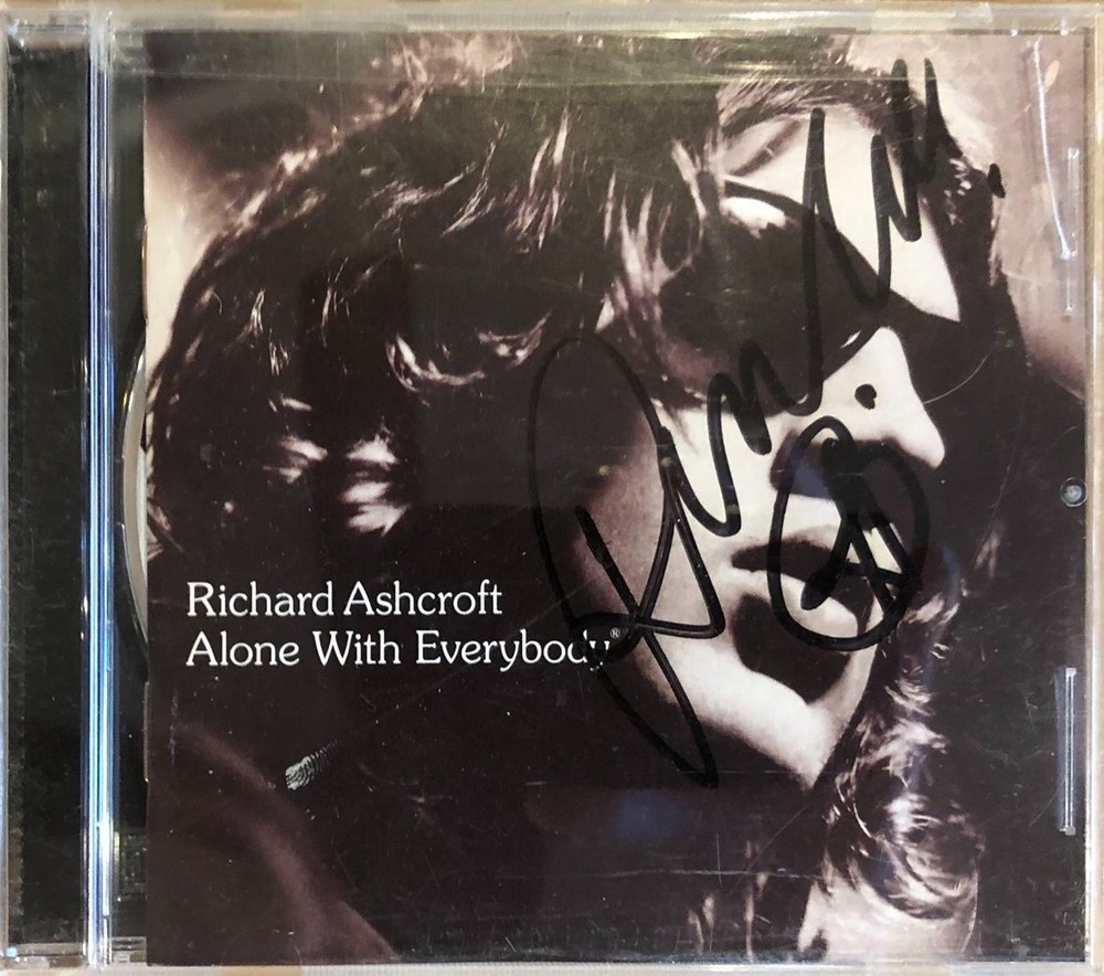 Richard Ashcroft- Signed CD Insert w/ Case & CD